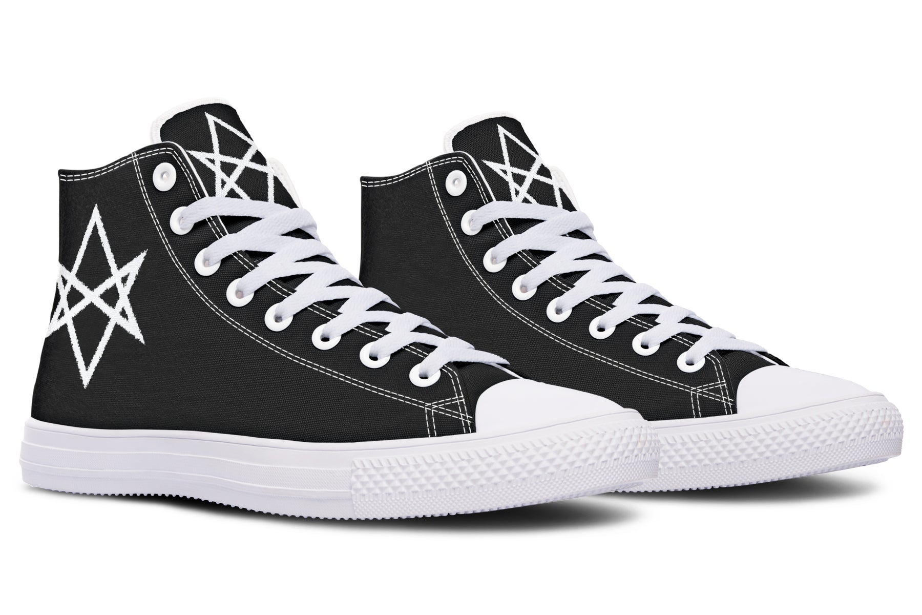 ANTIBrand – Unicursal Hexagram High Tops