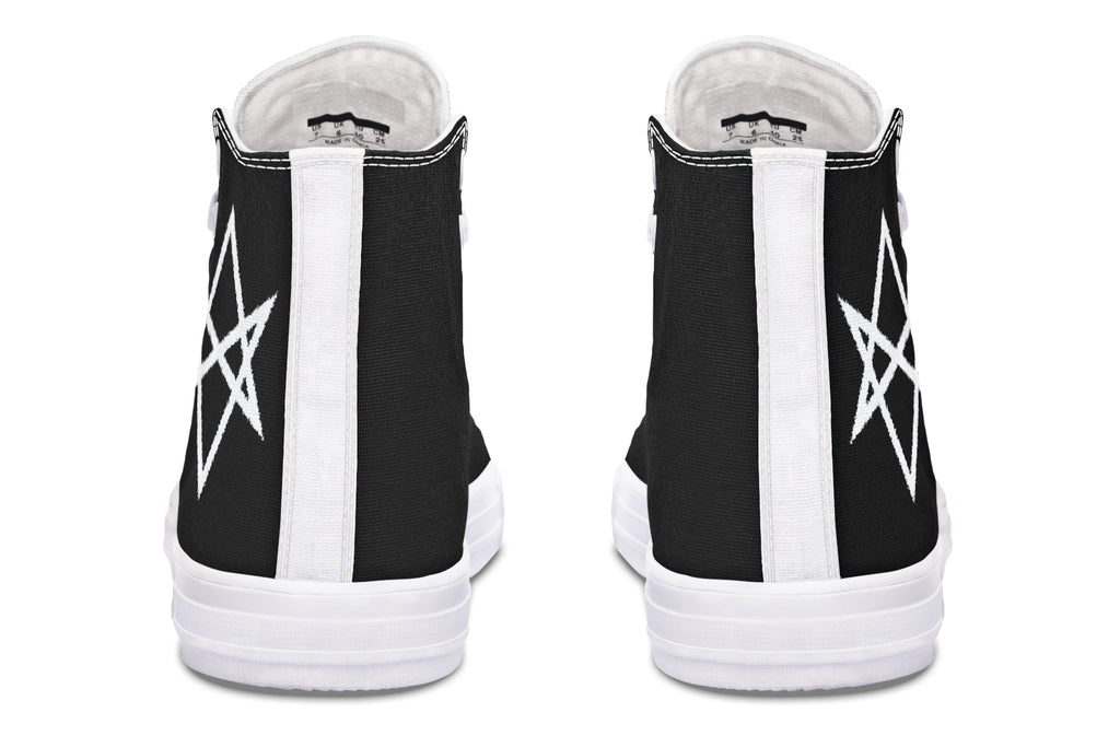 ANTIBrand – Unicursal Hexagram High Tops