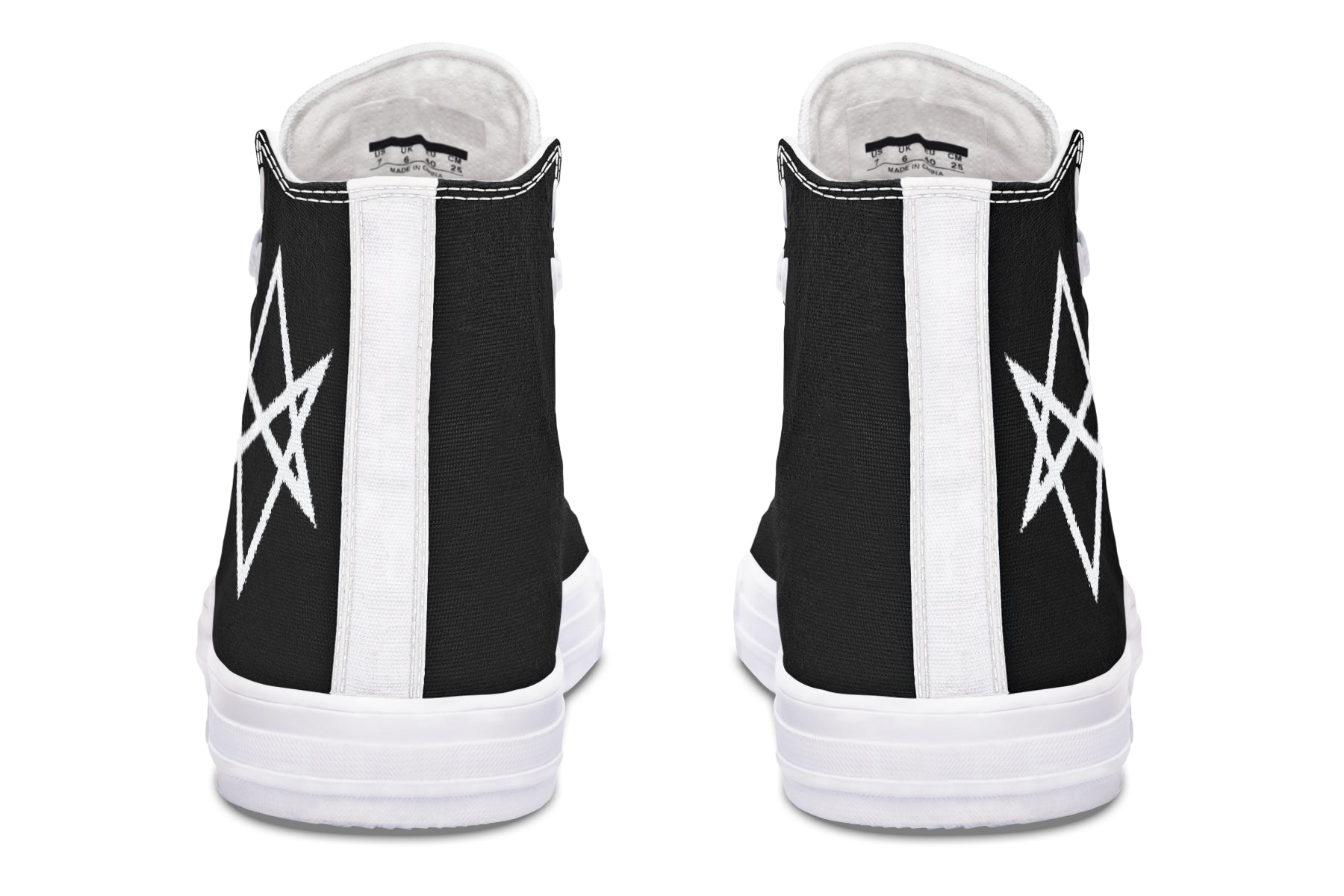 ANTIBrand – Unicursal Hexagram High Tops