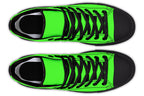 ANTIBrand – Neon Green Drama Queen High Tops