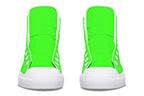 ANTIBrand – Neon Green Drama Queen High Tops