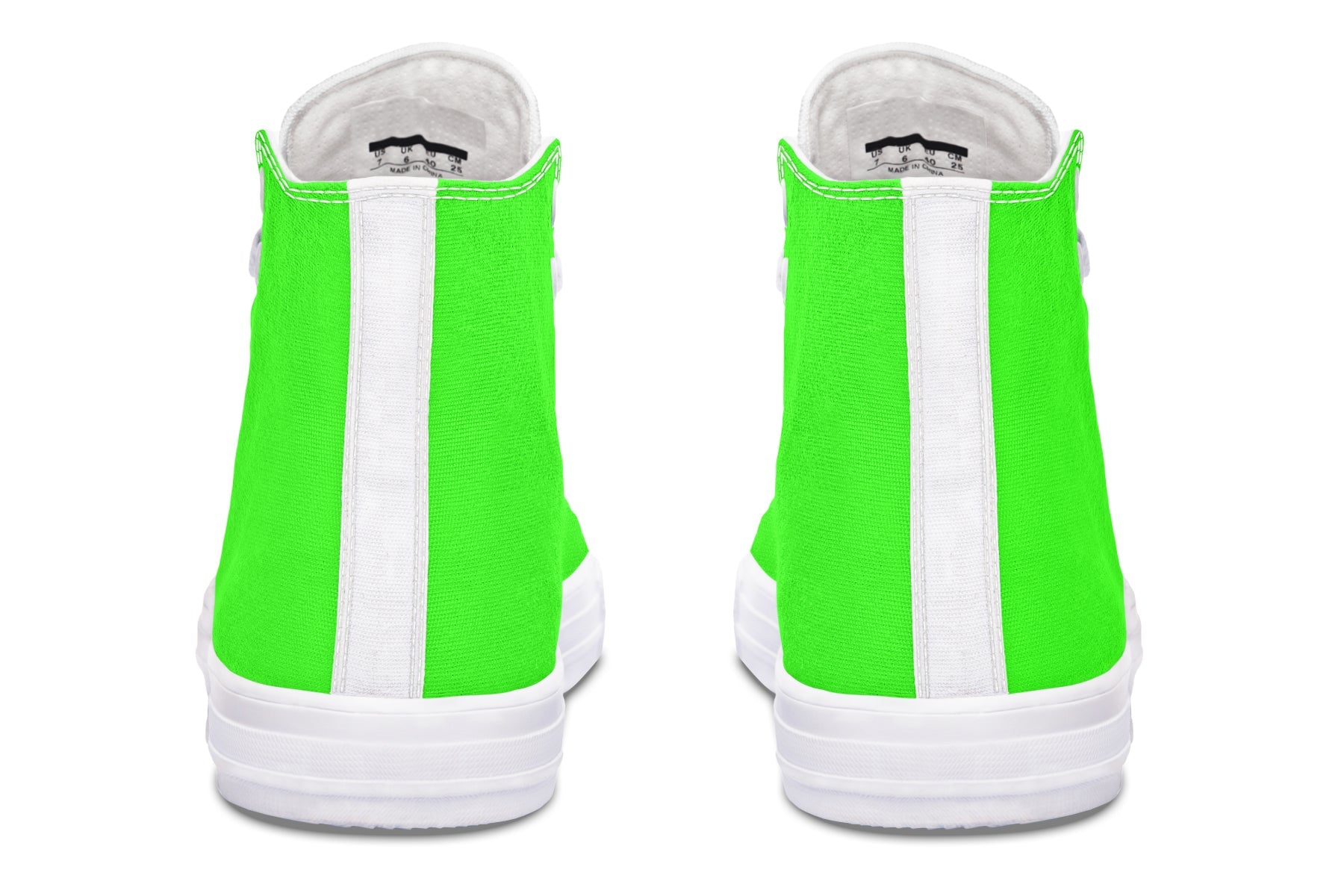 ANTIBrand – Neon Green Drama Queen High Tops