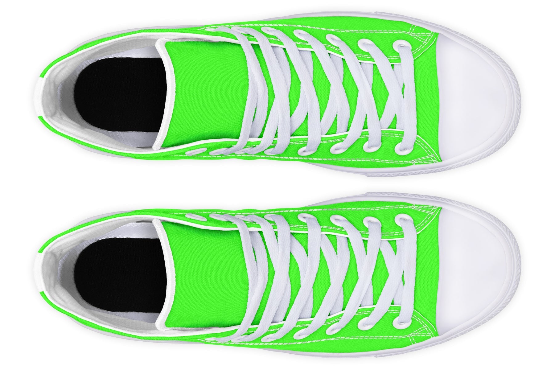 ANTIBrand – Neon Green Drama Queen High Tops