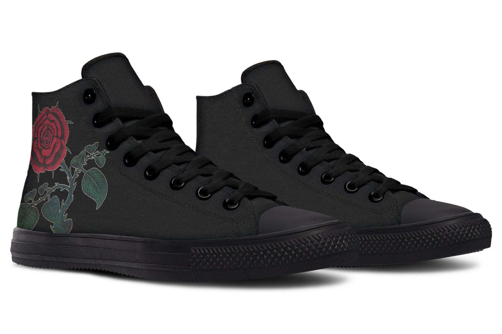 Rose Painting High-Top Trainers | ANTIBrand
