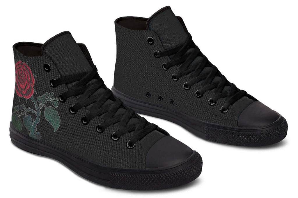 Rose Painting High-Top Trainers | ANTIBrand