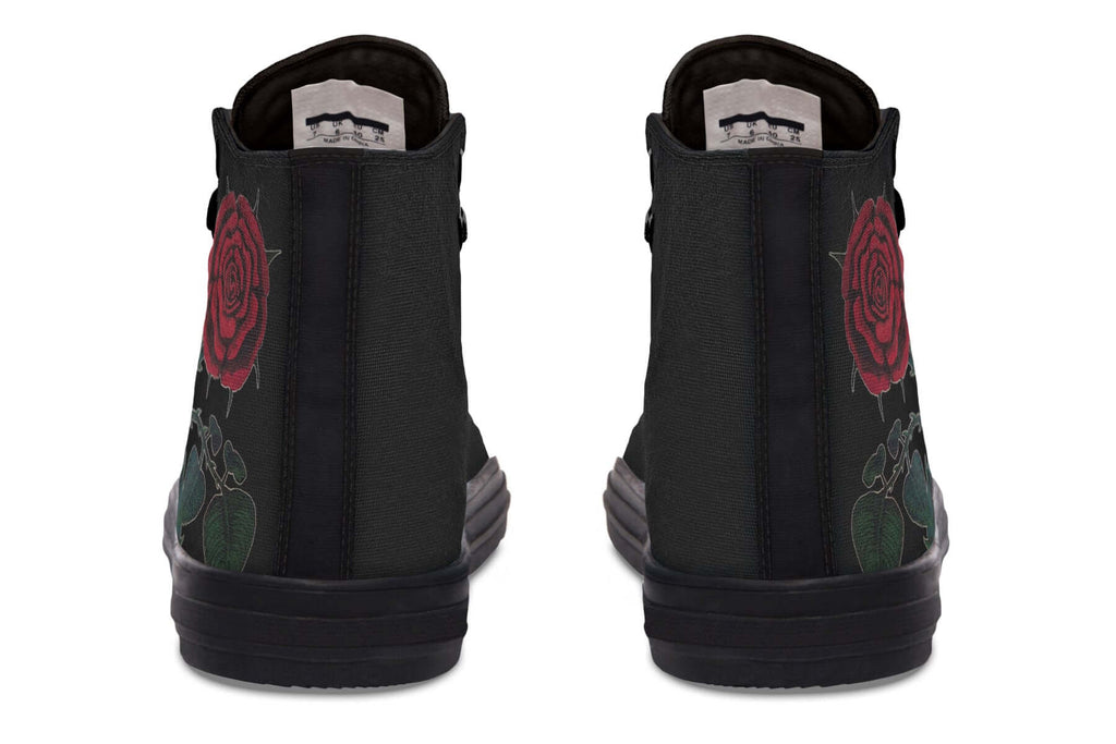 Rose Painting High-Top Trainers | ANTIBrand