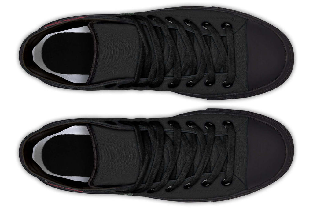 Rose Painting High-Top Trainers | ANTIBrand