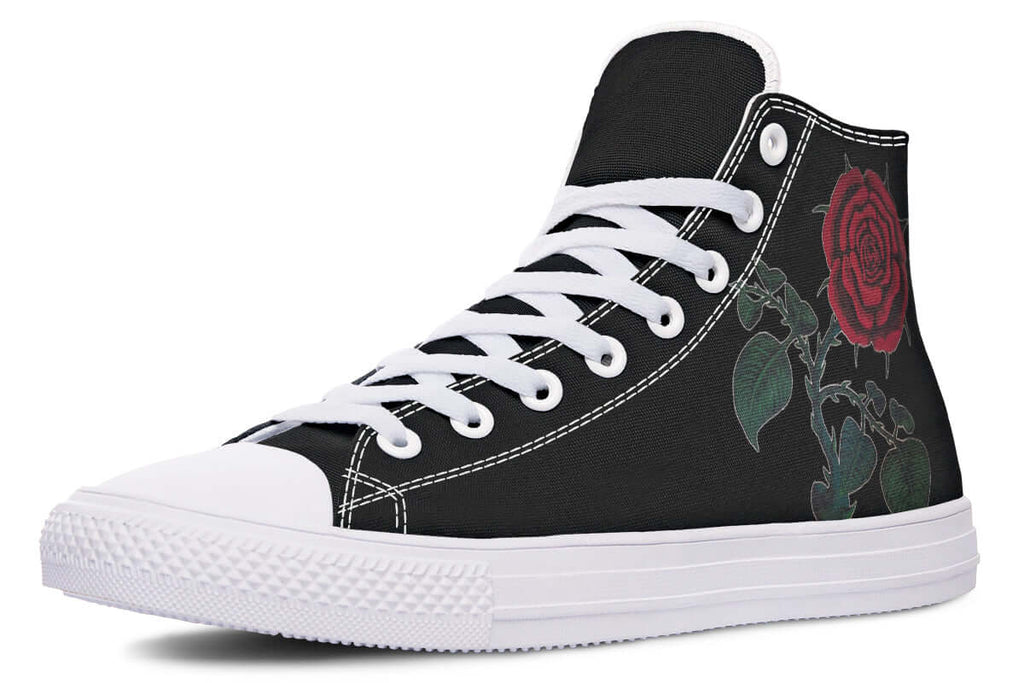 Rose Painting High-Top Trainers | ANTIBrand