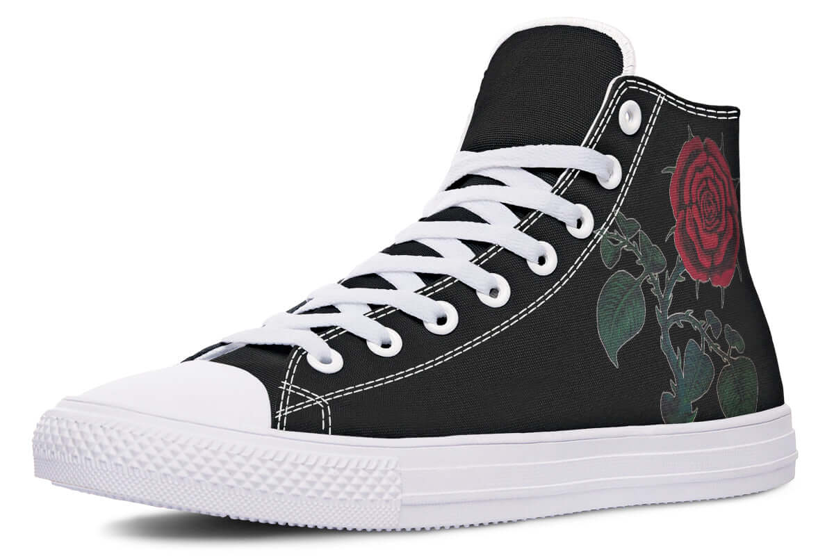 Rose Painting High-Top Trainers | ANTIBrand