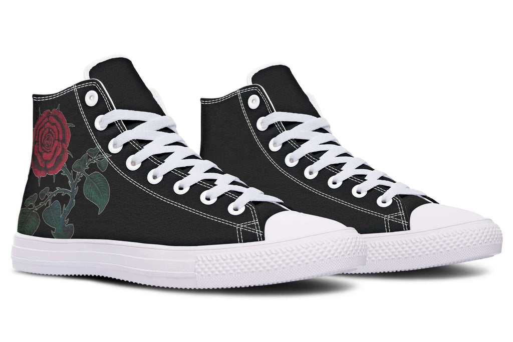 Rose Painting High-Top Trainers | ANTIBrand