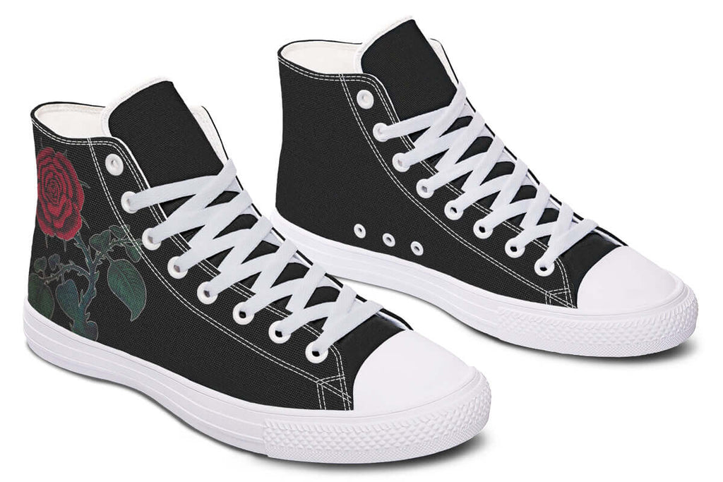 Rose Painting High-Top Trainers | ANTIBrand