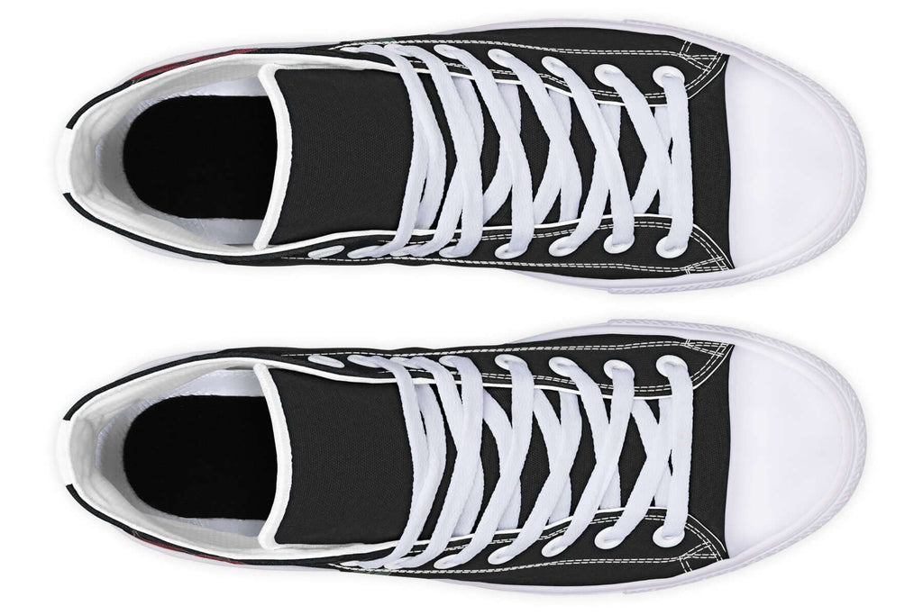 Rose Painting High-Top Trainers | ANTIBrand