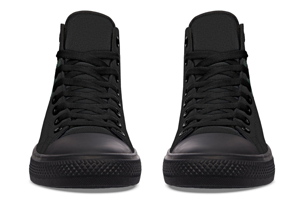 ANTIBrand – Rose Painting Purple High Tops