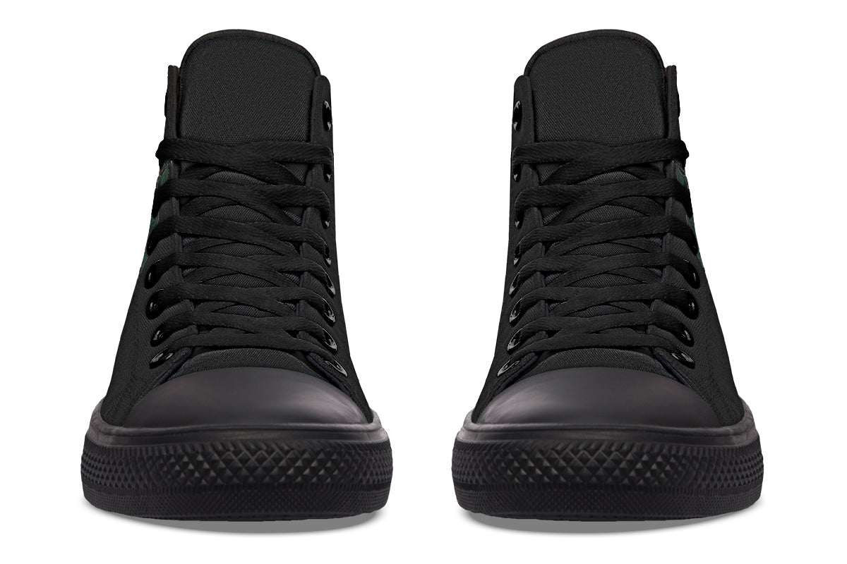 ANTIBrand – Rose Painting Purple High Tops