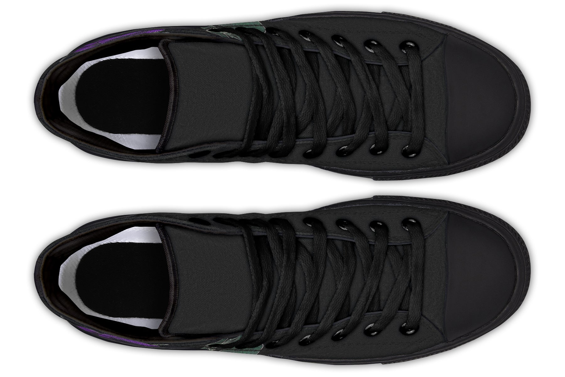 ANTIBrand – Rose Painting Purple High Tops