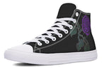 ANTIBrand – Rose Painting Purple High Tops