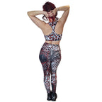 ANTIBrand Activewear Basilisk Skin Gym Crop Top