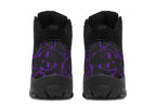 ANTIBrand Tumbling Purple Skulls Walking Boots