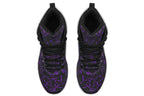 ANTIBrand Tumbling Purple Skulls Walking Boots