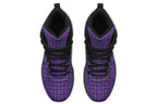 ANTIBrand – Purple Tartan Outdoor Boots