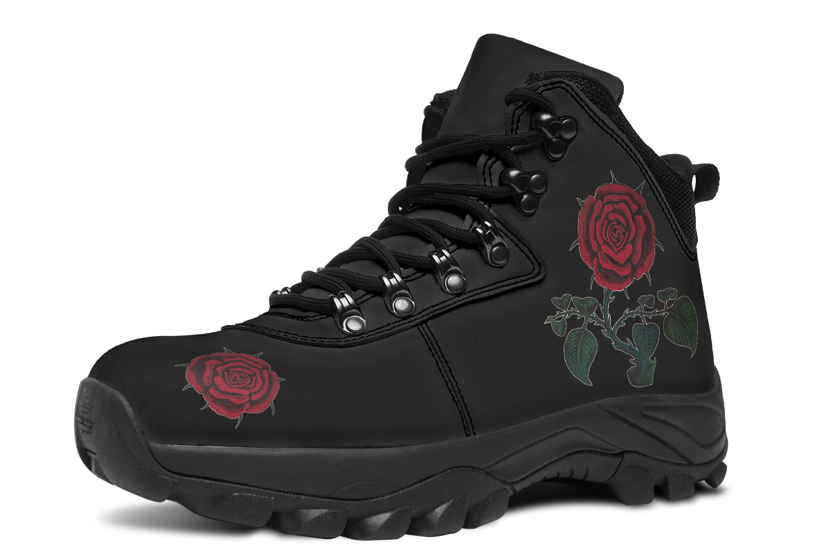 ANTIBrand - Rose Painting Outdoor Boots