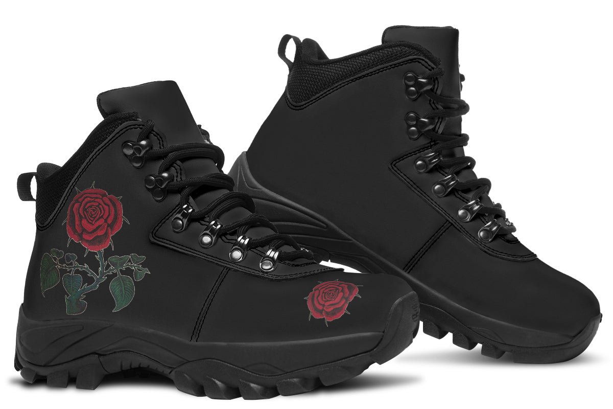 ANTIBrand - Rose Painting Outdoor Boots