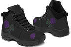 ANTIBrand Rose Painting Purple Walking Boots