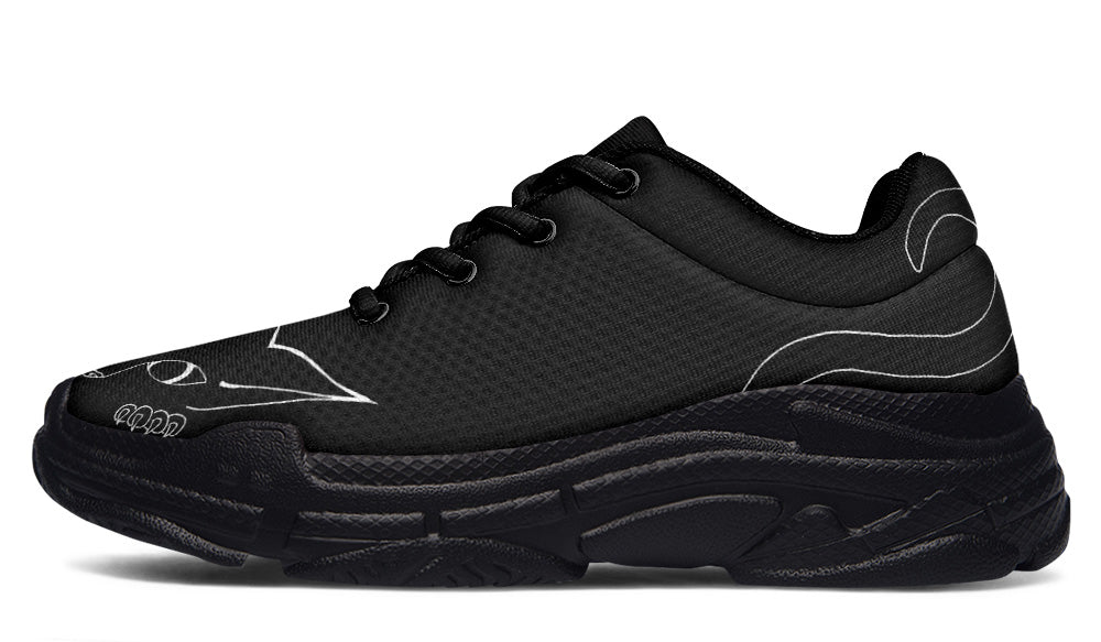 ANTIBrand Peekaboo Kitten Chunky Trainers