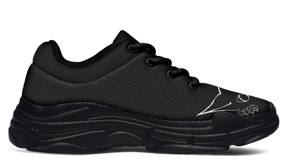 ANTIBrand Peekaboo Kitten Chunky Trainers