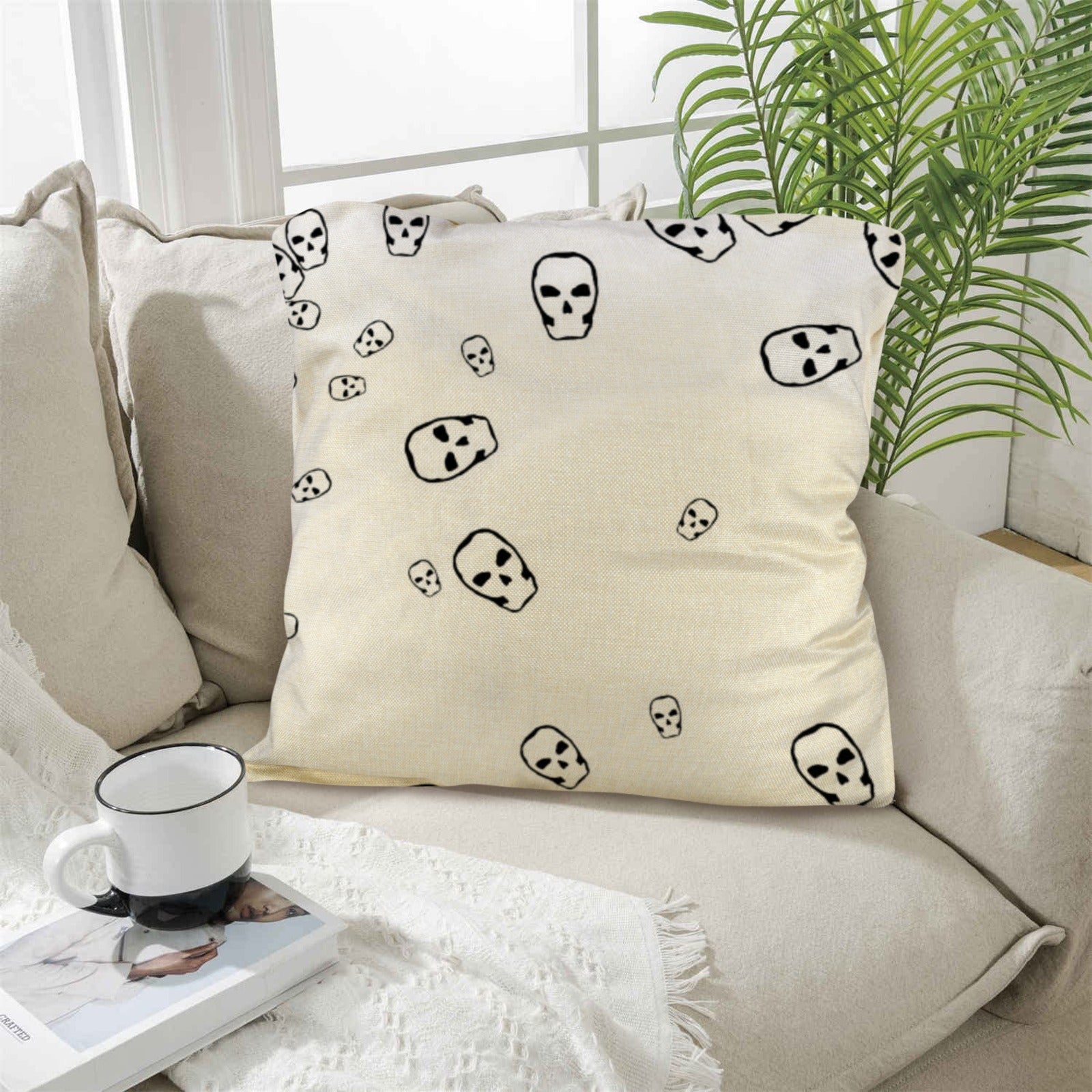 Really Tumbling Skulls Cushions Set of 4