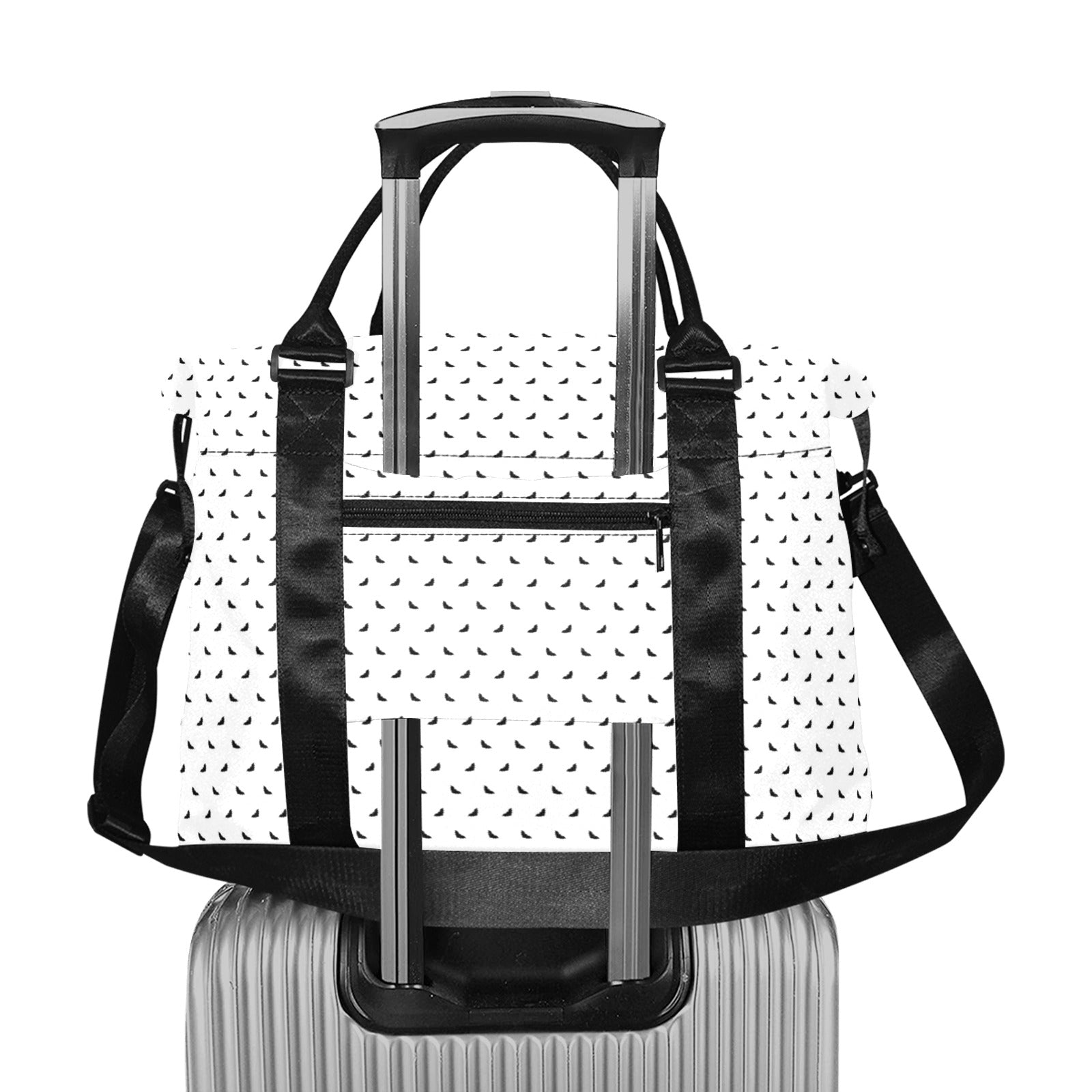 Polka Bats Large Capacity Duffle Bag