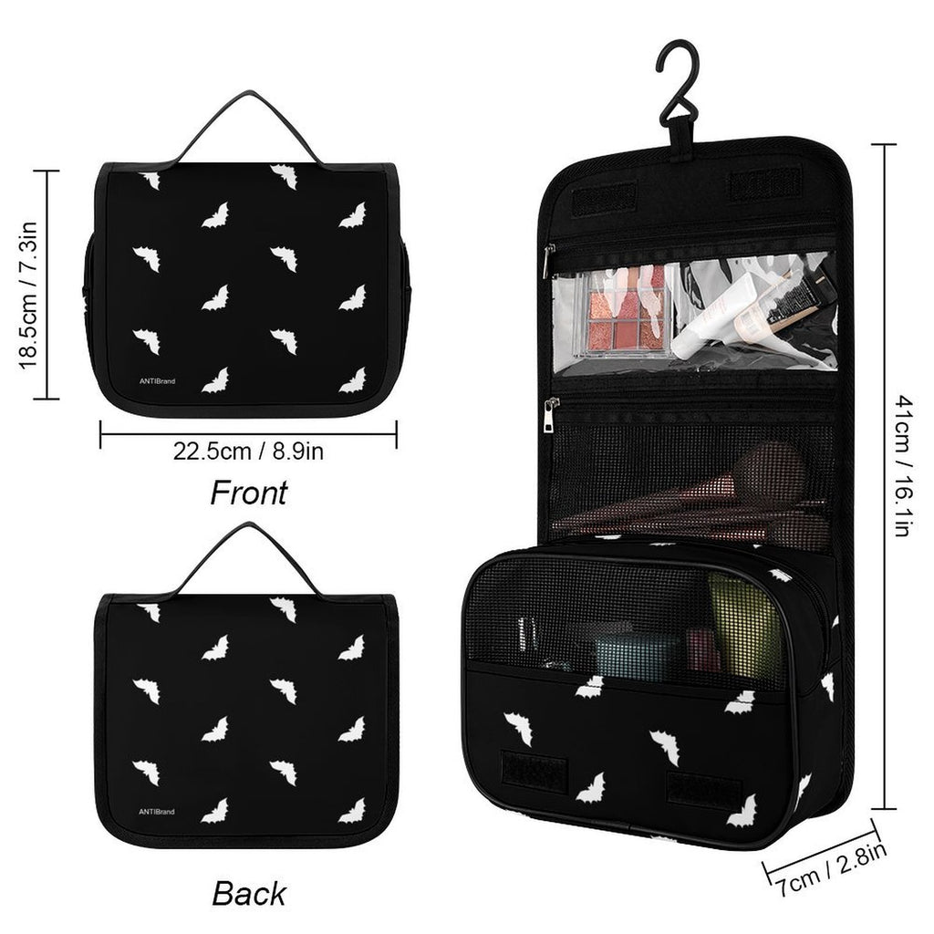 Bats on Repeat Toiletries Bag