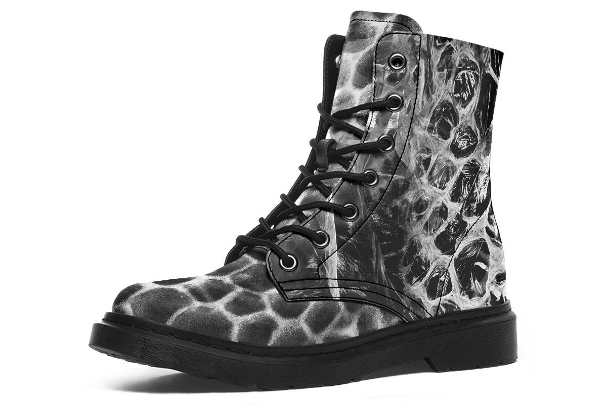 ANTIBrand Shedding Skin Snakeskin Effect Boots