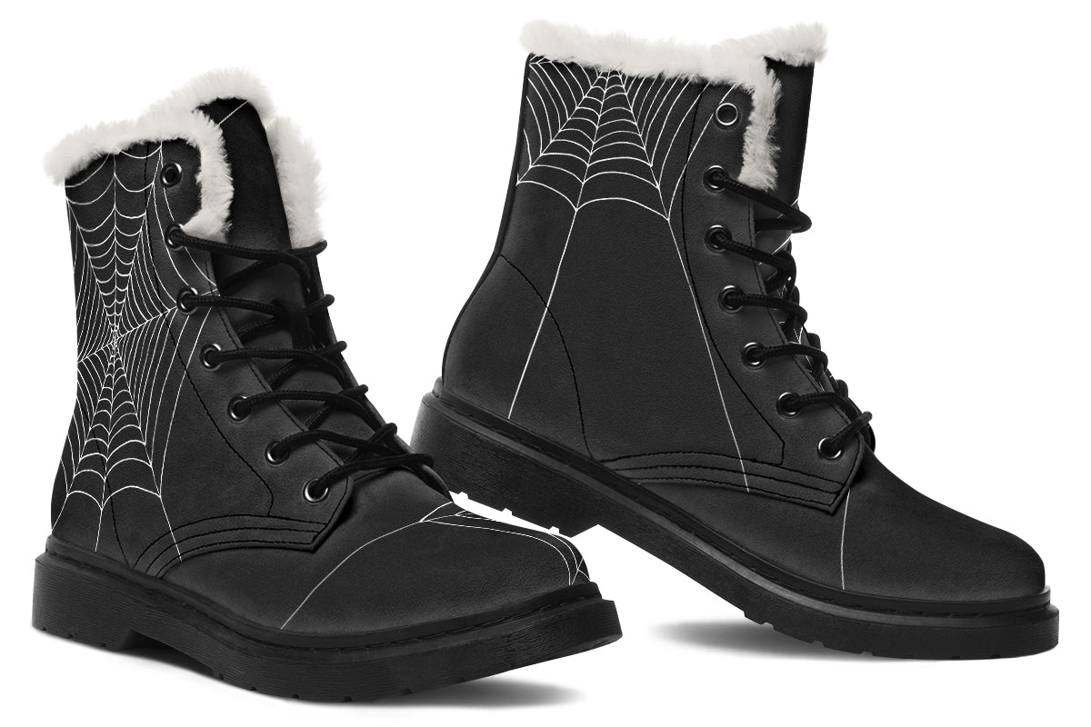 ANTIBrand Caught Up in Your Web Fleece Lined Boots