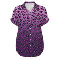 Front view of ANTIBrand Pink Panther Print short sleeve shirt