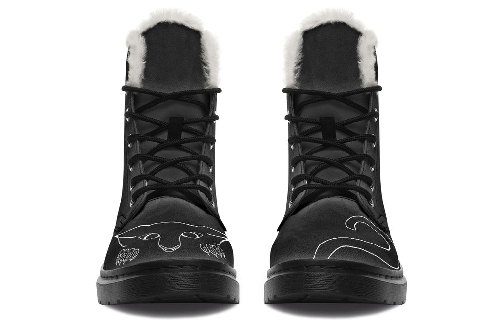 ANTIBrand Peekaboo Kitten Fleece Lined Boots