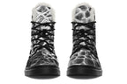 ANTIBrand Shedding Skin Snakeskin Effect Fleece Lined Boots