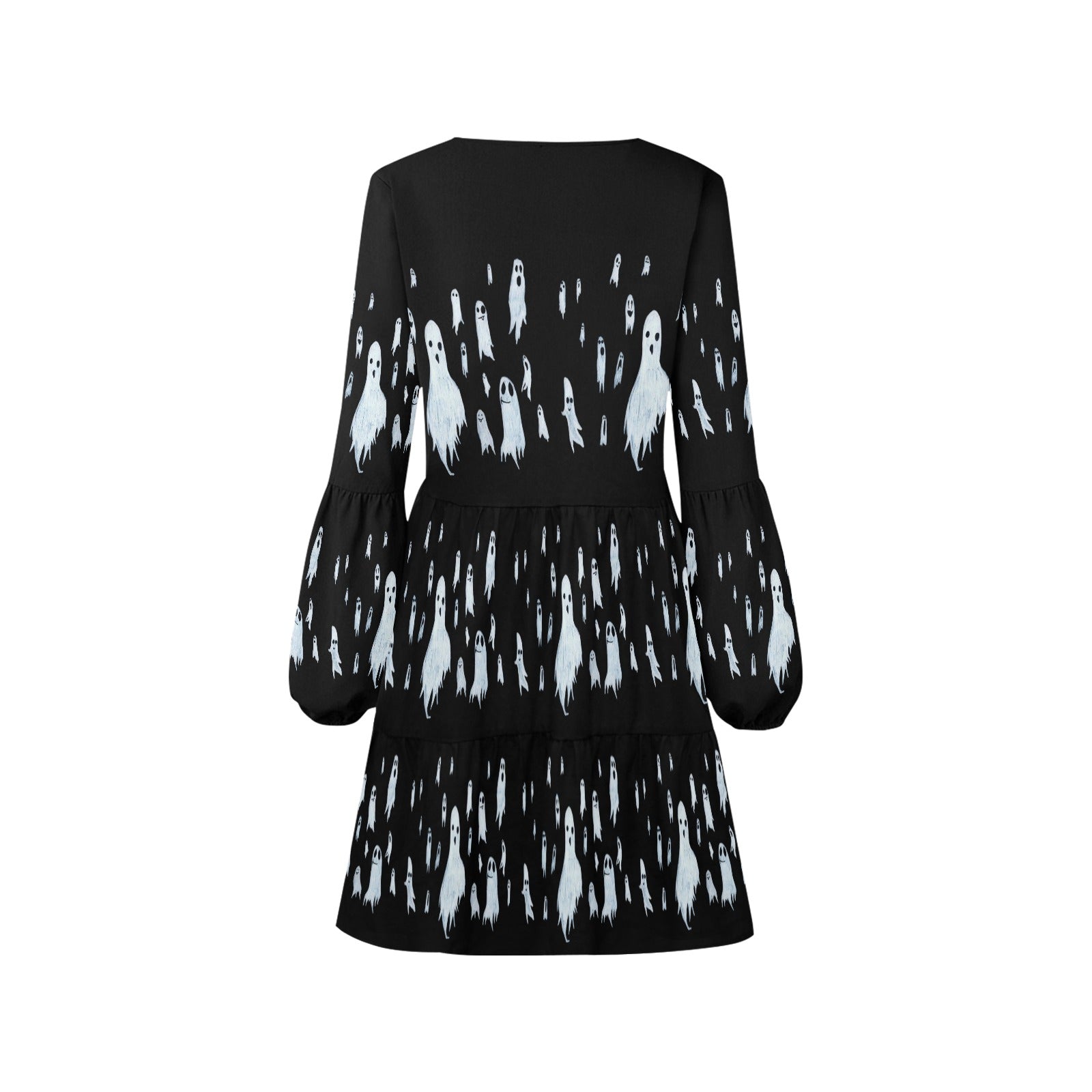 ANTIBrand x DevilBoy Boo Crew Chiffon Layer Dress