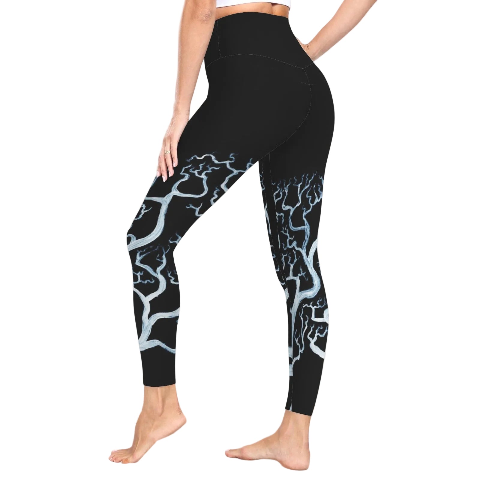 ANTIBrand x DevilBoy Crooked Forest High Waist Leggings