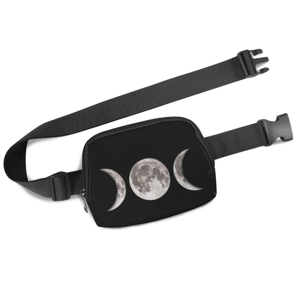 Triple Moon Goddess Belt Bag