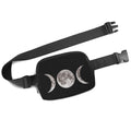 Triple Moon Goddess Belt Bag