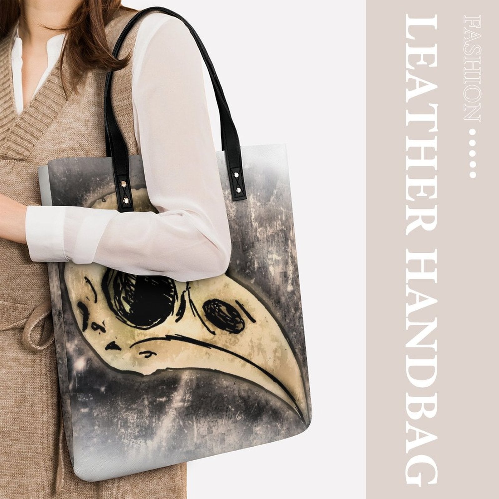 ANTIBrand x Jonny Seven Faux Leather Tote