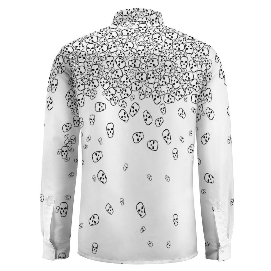 Tumbling Skulls Mens Shirt