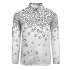 Tumbling Skulls Mens Shirt