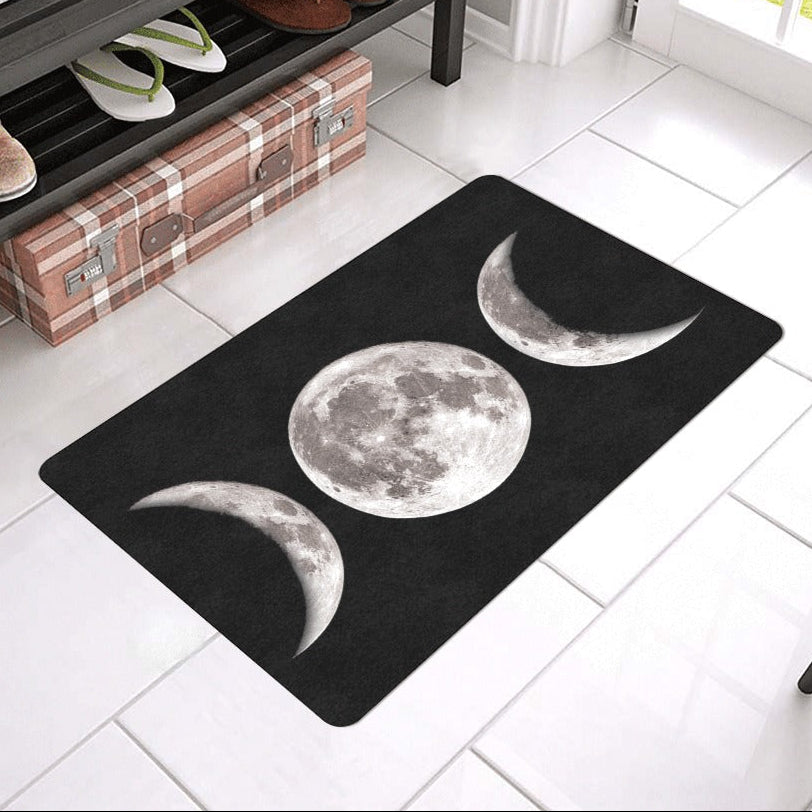 Triple Moon Goddess Doormat