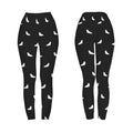 ANTIBrand super stretch leggings with white bats print