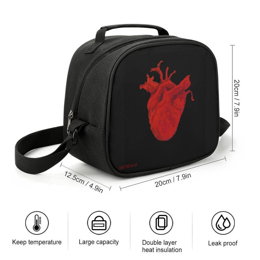 Take My Heart Insulated Cross Body Thermal Cooler Bag