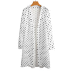 Polka Bats Lightweight Long Cardigan
