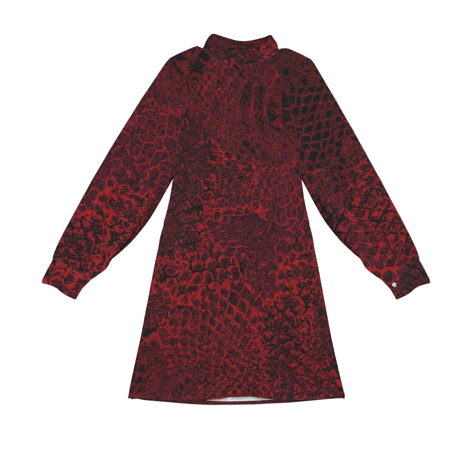 ANTIBrand Bloodscale Lantern Sleeve Mini Dress