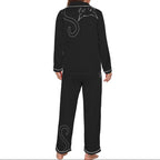 ANTIBrand Peekaboo Kitten Silky Pyjamas front view